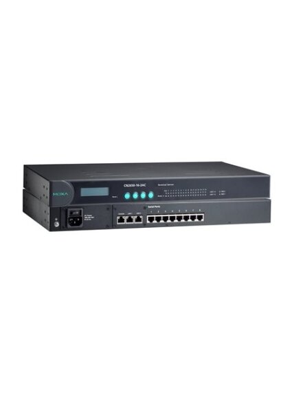 Moxa (CN2650-16-2AC) Dual-LAN, dual-AC-power terminal server with 16 RS-232/422/485 ports 2