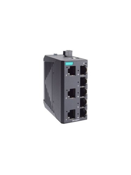 Moxa (EDS-2008-EL-T) Unmanaged Fast Ethernet switch with 8 10/100BaseT(X) ports, 12/24/48 power input, metal housing, -40 to 75°C operating temperature Moxa (EDS-2008-EL-T) Unmanaged Fast Ethernet switch with 8 10/100BaseT(X) ports, 12/24/48 power input, metal housing, -40 to 75°C operating temperature