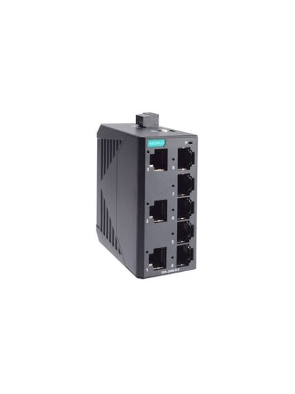 Moxa (EDS-2008-ELP) Unmanaged Fast Ethernet switch with 8 10/100BaseT(X) ports, 12/24/48 power input, plastic housing, -10 to 60°C operating temperature Moxa (EDS-2008-ELP) Unmanaged Fast Ethernet switch with 8 10/100BaseT(X) ports, 12/24/48 power input, plastic housing, -10 to 60°C operating temperature