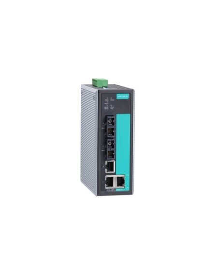Moxa (EDS-405A-T) Entry-level managed Ethernet switch with 5 10/100BaseT(X) ports, -40 to 75°C operating temperature 1 Moxa (EDS-405A-T) Entry-level managed Ethernet switch with 5 10/100BaseT(X) ports, -40 to 75°C operating temperature 1