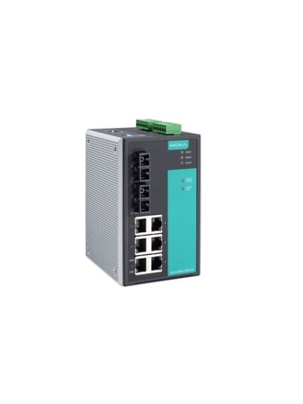 Moxa (EDS-508A-T) Managed Ethernet switch with 8 10/100BaseT(X) ports, -40 to 75°C operating temperature 3 Moxa (EDS-508A-T) Managed Ethernet switch with 8 10/100BaseT(X) ports, -40 to 75°C operating temperature 3