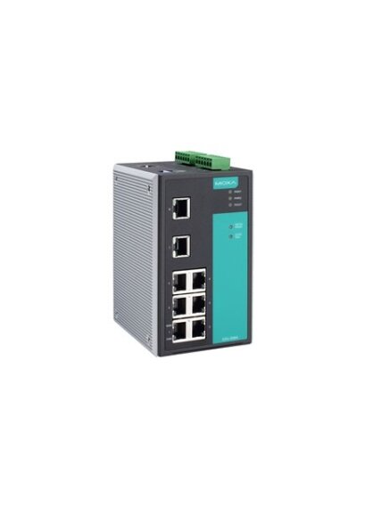 Moxa (EDS-508A-T) Managed Ethernet switch with 8 10/100BaseT(X) ports, -40 to 75°C operating temperature Moxa (EDS-508A-T) Managed Ethernet switch with 8 10/100BaseT(X) ports, -40 to 75°C operating temperature