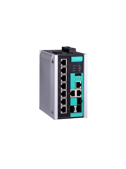 Moxa (EDS-510E-3GTXSFP) Managed Gigabit Ethernet switch with 7 10/100BaseT(X) ports, 3 10/100/1000BaseT(X) or 100/1000BaseSFP ports, -10 to 60°C operating temperature 2 Moxa (EDS-510E-3GTXSFP) Managed Gigabit Ethernet switch with 7 10/100BaseT(X) ports, 3 10/100/1000BaseT(X) or 100/1000BaseSFP ports, -10 to 60°C operating temperature 2