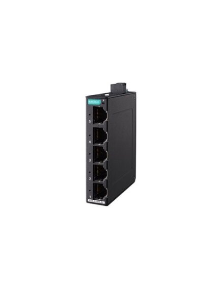 Moxa (EDS-G2005-EL) Unmanaged full Gigabit Ethernet switch with 5 10/100/1000 BaseT(X) ports, 12/24/48 power input, metal housing, -10 to 60°C operating temperature 3 Moxa (EDS-G2005-EL) Unmanaged full Gigabit Ethernet switch with 5 10/100/1000 BaseT(X) ports, 12/24/48 power input, metal housing, -10 to 60°C operating temperature 3