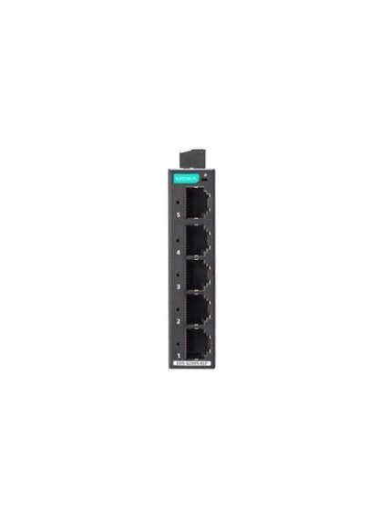 Moxa (EDS-G2005-ELP) Unmanaged full Gigabit Ethernet switch with 5 10/100/1000 BaseT(X) ports, 12/24/48 power input, plastic housing, -10 to 60°C operating temperature 2