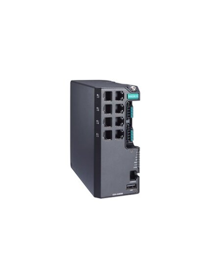 Moxa (EDS-G4008-HV-T) Managed Ethernet switch with 8 10/100/1000BaseT(X) ports, single power supply, 110/220 VAC/VDC, -40 to 75°C operating temperature 1 Moxa (EDS-G4008-HV-T) Managed Ethernet switch with 8 10/100/1000BaseT(X) ports, single power supply, 110/220 VAC/VDC, -40 to 75°C operating temperature 1