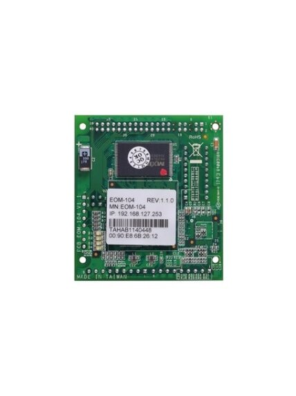 Moxa (EOM-104) Embedded managed Ethernet switch module with 4 10/100BaseT(X) ports, -40 to 75°C operating temperature 1