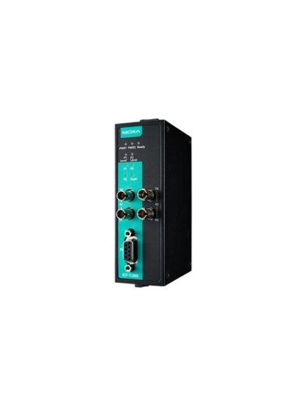 Moxa (ICF-1280I-M-ST) PROFIBUS to fiber converter, multi-mode, 2 ST connectors, 0 to 60°C operating temperature 3