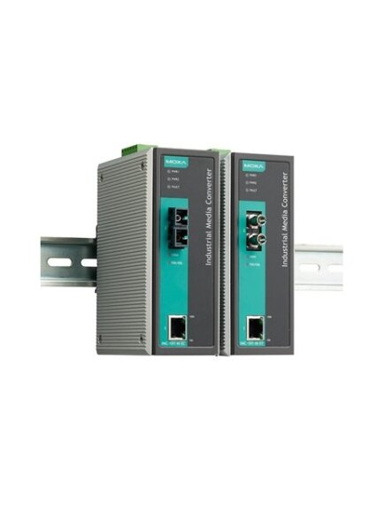 Moxa (IMC-101-M-SC-IEX) Industrial 10/100BaseT(X) to 100BaseFX media converter, multi-mode, SC connector, IECEx, 0 to 60°C operating temperature 1 Moxa (IMC-101-M-SC-IEX) Industrial 10/100BaseT(X) to 100BaseFX media converter, multi-mode, SC connector, IECEx, 0 to 60°C operating temperature 1