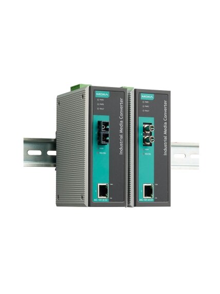 Moxa (IMC-101-M-SC-IEX) Industrial 10/100BaseT(X) to 100BaseFX media converter, multi-mode, SC connector, IECEx, 0 to 60°C operating temperature 2