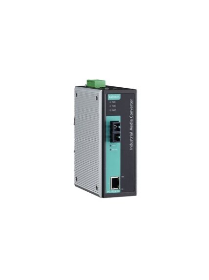 Moxa (IMC-101-M-SC-T-IEX) Industrial 10/100BaseT(X) to 100BaseFX media converter, multi-mode, SC connector, IECEx, -40 to 75°C operating temperature Moxa (IMC-101-M-SC-T-IEX) Industrial 10/100BaseT(X) to 100BaseFX media converter, multi-mode, SC connector, IECEx, -40 to 75°C operating temperature