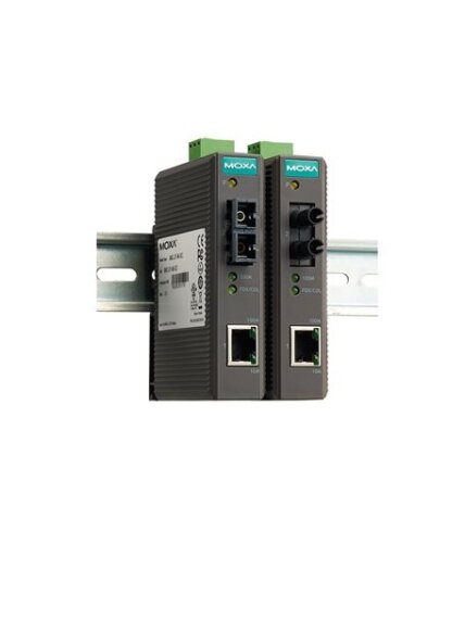 Moxa (IMC-21-S-SC) Industrial 10/100BaseT(X) to 100BaseFX media converter, single-mode, SC connector 1 Moxa (IMC-21-S-SC) Industrial 10/100BaseT(X) to 100BaseFX media converter, single-mode, SC connector 1