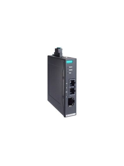 Moxa (IMC-P21GA-G2-LX-SC) PoE+ industrial 10/100/1000Base-T(X) to 1000Base-LX media converter, single-mode port with SC connector, -10 to 60°C operating temperature Moxa (IMC-P21GA-G2-LX-SC) PoE+ industrial 10/100/1000Base-T(X) to 1000Base-LX media converter, single-mode port with SC connector, -10 to 60°C operating temperature