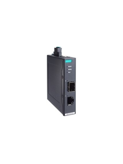 Moxa (IMC-P21GA-G2) PoE+ industrial 10/100/1000Base-T(X) to 100/1000BaseSFP media converter, -10 to 60°C operating temperature 2 Moxa (IMC-P21GA-G2) PoE+ industrial 10/100/1000Base-T(X) to 100/1000BaseSFP media converter, -10 to 60°C operating temperature 2