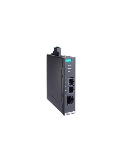 Moxa (IMC-P21GA-G2-SX-SC) PoE+ industrial 10/100/1000Base-T(X) to 1000Base-SX media converter, multi-mode port with SC connector, -10 to 60°C operating temperature Moxa (IMC-P21GA-G2-SX-SC) PoE+ industrial 10/100/1000Base-T(X) to 1000Base-SX media converter, multi-mode port with SC connector, -10 to 60°C operating temperature