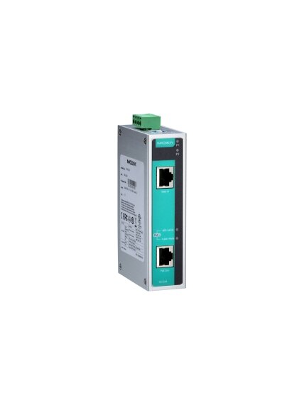 Moxa (INJ-24A) Gigabit high-power PoE+ injector, max. output of 36W/60W at 24 or 48 VDC by 2-pair/4-pair mode, 0 to 60°C operating temperature 2 Moxa (INJ-24A) Gigabit high-power PoE+ injector, max. output of 36W/60W at 24 or 48 VDC by 2-pair/4-pair mode, 0 to 60°C operating temperature 2