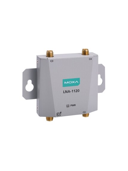Moxa (LNA-1120-T) Industrial 5G low-noise amplifier, n48, n78, n79, n1, n3, and n7 bands, IP30, -40°C to 70°C operating temperature 2 Moxa (LNA-1120-T) Industrial 5G low-noise amplifier, n48, n78, n79, n1, n3, and n7 bands, IP30, -40°C to 70°C operating temperature 2