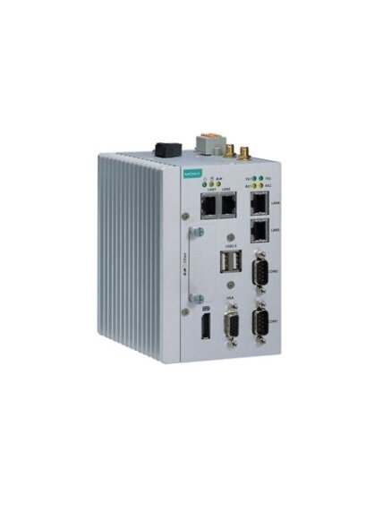 Moxa (MC-1111-E2-T) x86 embedded computer with Intel Atom® dual-core E3826 processor, 4 GB RAM, 1 VGA port, 2 USB ports, 2 Gigabit Ethernet ports, 1 CFast socket, 1 SD slot, 1 DisplayPort, 12 to 36 VDC power, -40 to 70°C operating temperature 3 Moxa (MC-1111-E2-T) x86 embedded computer with Intel Atom® dual-core E3826 processor, 4 GB RAM, 1 VGA port, 2 USB ports, 2 Gigabit Ethernet ports, 1 CFast socket, 1 SD slot, 1 DisplayPort, 12 to 36 VDC power, -40 to 70°C operating temperature 3