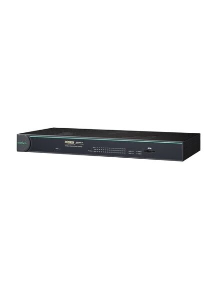 Moxa (MGate MB3660I-8-2AC) Modbus gateway with dual LANs, dual AC power inputs, 8 RS-232/422/485 ports, 0 to 60°C operating temperature, 2 kV isolation 2