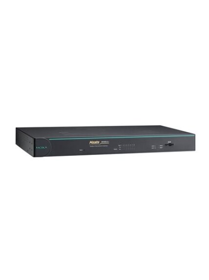 Moxa (MGate MB3660I-8-2AC) Modbus gateway with dual LANs, dual AC power inputs, 8 RS-232/422/485 ports, 0 to 60°C operating temperature, 2 kV isolation