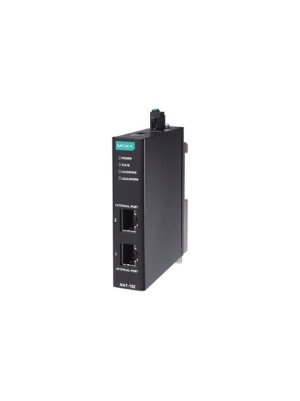 Moxa (NAT-102) 2-port industrial Network Address Translation (NAT) devices, -10 to 60°C operating temperature 3