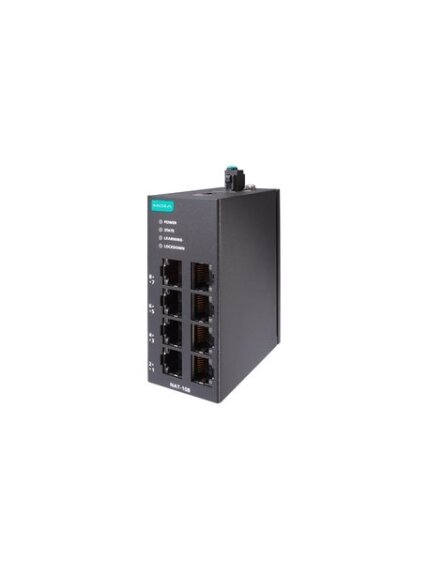 Moxa (NAT-108-T) 8-port industrial Network Address Translation (NAT) devices, -40 to 75°C operating temperature 3