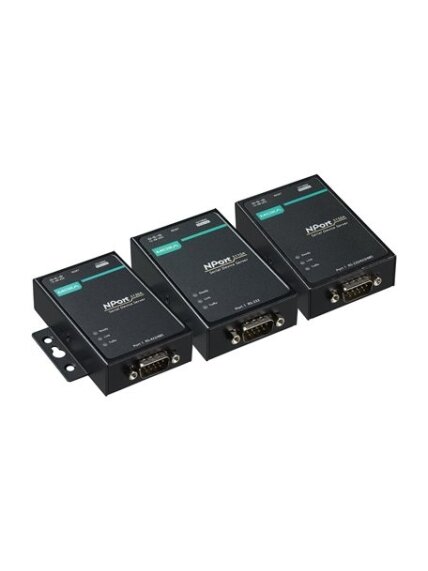 Moxa (NPort 5150A) 1-port RS-232/422/485 device server, 0 to 60°C operating temperature 1