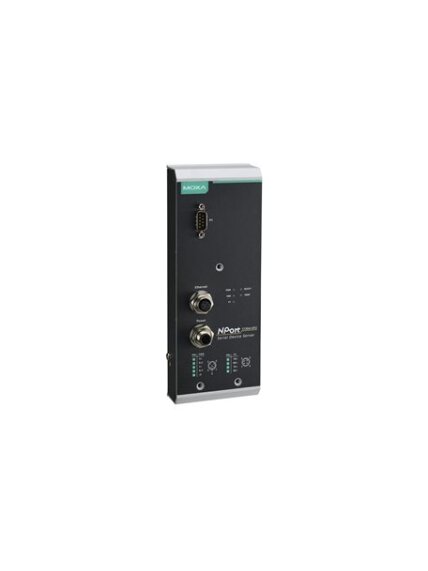 Moxa (NPort 5150AI-M12) 1-port RS-232/422/485 device server with M12 connector, M12 power input, -25 to 55°C operating temperature Moxa (NPort 5150AI-M12) 1-port RS-232/422/485 device server with M12 connector, M12 power input, -25 to 55°C operating temperature