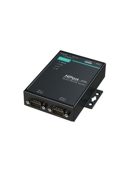 Moxa (NPort 5210A) 2-port RS-232 device server, 0 to 60°C operating temperature 3