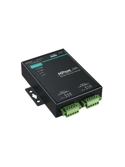 Moxa (NPort 5230A) 2-port RS-422/485 device server, 0 to 60°C operating temperature Moxa (NPort 5230A) 2-port RS-422/485 device server, 0 to 60°C operating temperature