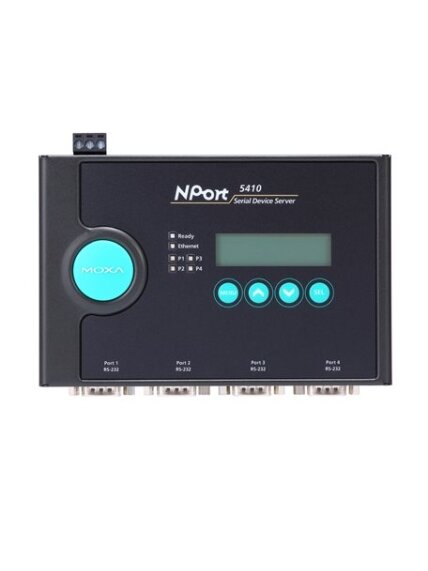 Moxa (NPort 5410) 4-port RS-232 serial device server 2