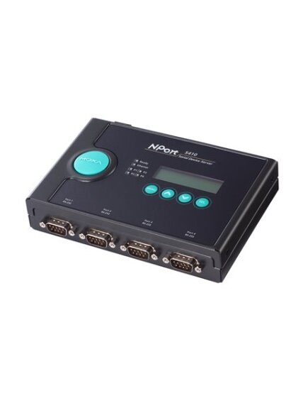 Moxa (NPort 5450I-T) 4-port RS-232/422/485 device server with 2 kV isolation protection, -40 to 75°C operating temperature 3
