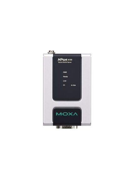Moxa (NPort 6150-T) 1-port RS-232/422/485 secure device server, -40 to 75°C operating temperature 3