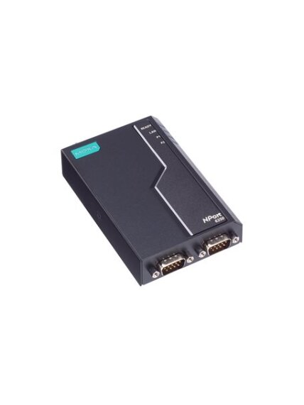Moxa (NPort 6250-G2) 2nd Gen 2-port RS-232/422/485 to Ethernet secure device server Moxa (NPort 6250-G2) 2nd Gen 2-port RS-232/422/485 to Ethernet secure device server
