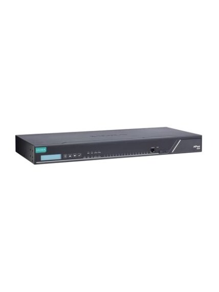 Moxa (NPort 6610-16-G2) 2nd Gen dual-LAN 16-port RS-232 secure terminal server, -10 to 60°C operating temperature Moxa (NPort 6610-16-G2) 2nd Gen dual-LAN 16-port RS-232 secure terminal server, -10 to 60°C operating temperature