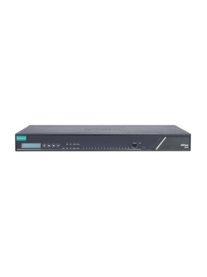 Moxa (NPort 6650-32-2AC-G2-T) 2nd Gen dual-LAN dual AC power 32-port RS-232/422/485 secure terminal server, -40 to 75°C operating temperature 3