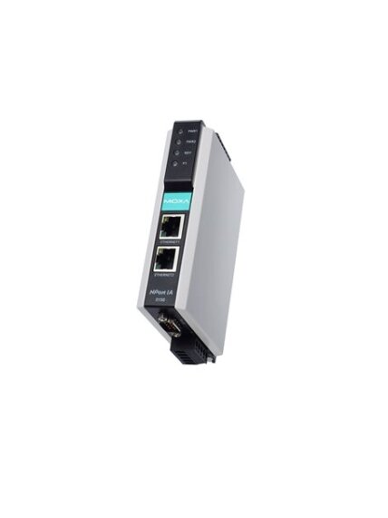 Moxa (NPort IA-5250I) 2-port RS-232/422/485 device server with 2 100BaseT(X) ports (RJ45 connectors, single IP), 2 KV optical isolation, 0 to 55°C operating temperature 2 Moxa (NPort IA-5250I) 2-port RS-232/422/485 device server with 2 100BaseT(X) ports (RJ45 connectors, single IP), 2 KV optical isolation, 0 to 55°C operating temperature 2