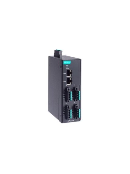 Moxa (NPort IA5450I-TB-G2-T) 2nd Gen 4-port RS-232/422/485 DIN-rail serial device server with 2 RJ45 ports, 2 5-pin terminal blocks, 2 kV isolation, -40 to 75°C operating temperature Moxa (NPort IA5450I-TB-G2-T) 2nd Gen 4-port RS-232/422/485 DIN-rail serial device server with 2 RJ45 ports, 2 5-pin terminal blocks, 2 kV isolation, -40 to 75°C operating temperature