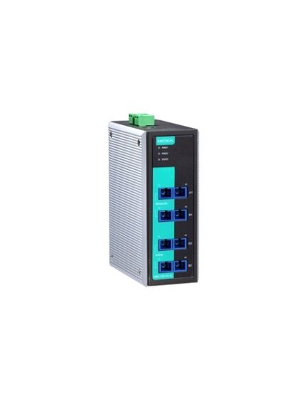 Moxa (OBU-102-SS-ST) 2-channel optical fiber bypass unit with 4 single-mode ports, ST, -20 to 70°C operating temperature 3
