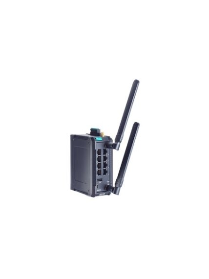 Moxa (OnCell G4308-LTE4-GL) Industrial LTE Cat. 4 cellular secure router, global band support, 8 10/100/1000BaseT(X) RJ45 ports, -10 to 55°C operating temperature 3