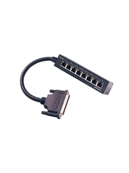 Moxa (OPT8-RJ45+) VHDCI 68 to 8 x RJ45 (8-pin) connection box