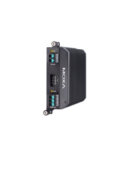 Moxa (PWR-HV-P48-A) 110/220 VAC/VDC power supply module with system power, relay, PoE power input, advanced heat sink 2