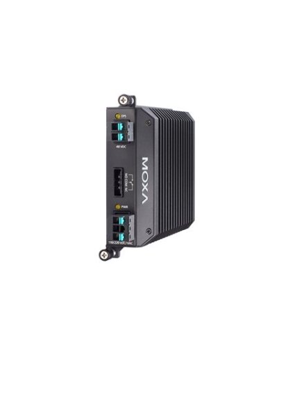Moxa (PWR-HV-P48-A) 110/220 VAC/VDC power supply module with system power, relay, PoE power input, advanced heat sink
