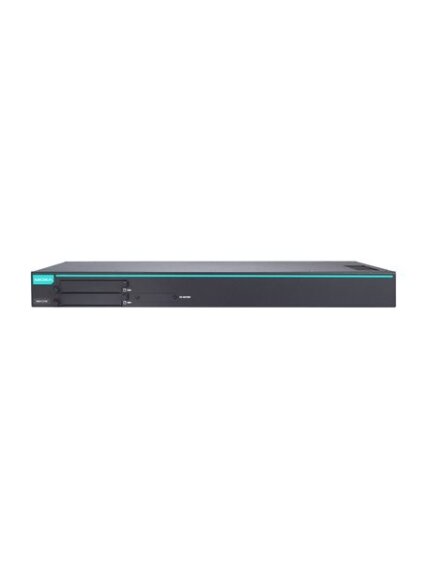 Moxa (RKP-C110-C5-8L-T) Rackmount 1U computer with Intel® Core™ i5-145G7E processor, 12 LAN ports, 2 serial ports, 8 DIs, 8 DOs, 3 USB 3.0 ports, 1 VGA port, 1 HDMI port, 2 SSD slots, 12/24 VDC power input, -30 to 60°C operating temperature 3