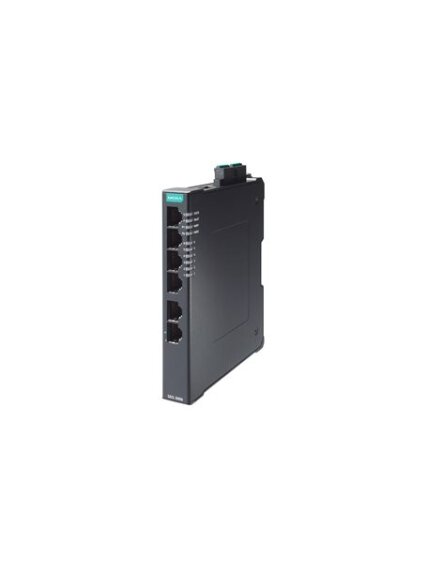 Moxa (SDS-3006-2GTXSFP) Compact industrial smart Ethernet switch with 4 10/100BaseT(X) ports, 2 10/100/1000BaseT(X) or 100/1000BaseSFP combo ports, dual 12/24/48 VDC power inputs, -10 to 60°C operating temperature 3