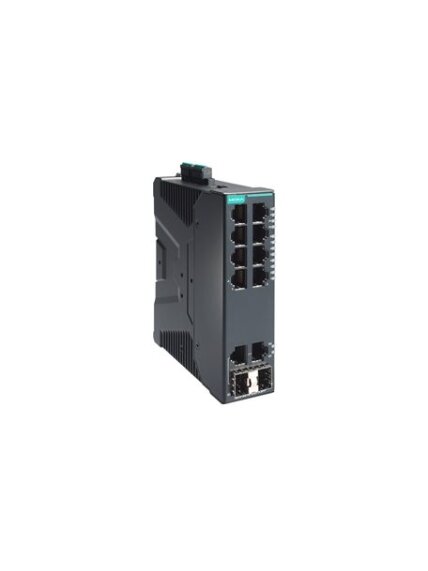 Moxa (SDS-3010-2GTXSFP) Compact industrial smart Ethernet switch with 8 10/100BaseT(X) ports, 2 10/100/1000BaseT(X) or 100/1000BaseSFP combo ports, dual 12/24/48 VDC power inputs, -10 to 60°C operating temperature Moxa (SDS-3010-2GTXSFP) Compact industrial smart Ethernet switch with 8 10/100BaseT(X) ports, 2 10/100/1000BaseT(X) or 100/1000BaseSFP combo ports, dual 12/24/48 VDC power inputs, -10 to 60°C operating temperature
