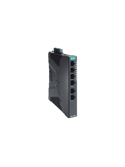 Moxa (SDS-G3006) Compact industrial full Gigabit smart Ethernet switch with 6 10/100/1000BaseT(X) ports, dual 12/24/48 VDC power inputs, -10 to 60°C operating temperature Moxa (SDS-G3006) Compact industrial full Gigabit smart Ethernet switch with 6 10/100/1000BaseT(X) ports, dual 12/24/48 VDC power inputs, -10 to 60°C operating temperature