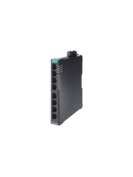 Moxa (SDS-G3008-T) Compact industrial full Gigabit smart Ethernet switch with 8 10/100/1000BaseT(X) ports, dual 12/24/48 VDC power inputs, -40 to 75°C operating temperature 3