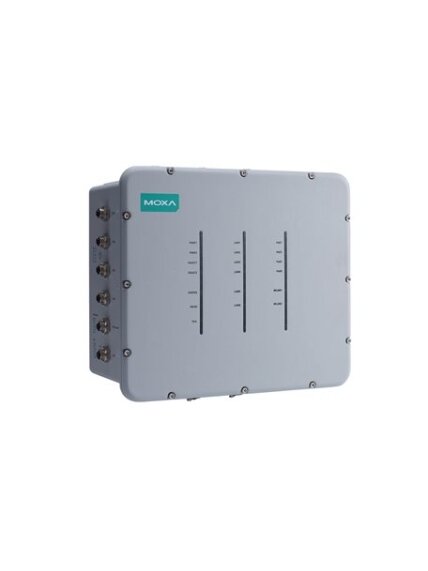 Moxa (TAP-323-JP-CT-T) Wi-Fi 4 (802.11n) railway wayside outdoor train-to-ground dual-radio wireless AP, IP68, JP band, -40 to 75°C operating temperature, conformal coating