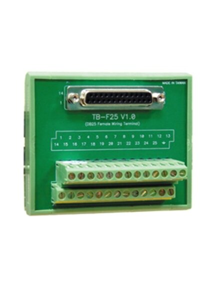 Moxa (TB-F25) DB25 female DIN-rail wiring terminal